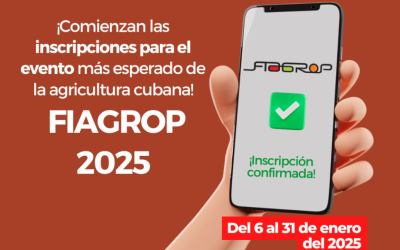 ¡No te pierdas FIAGROP 2025! Inscríbete ya y sé parte de la revolución agroindustrial